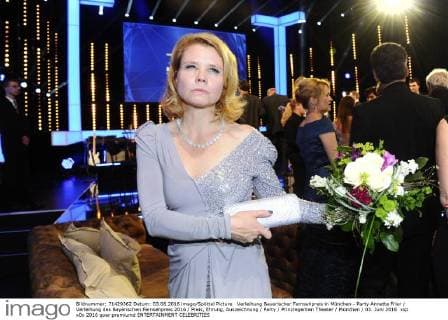 Verleihung Bayerischer Fernsehpreis in München - Party Annette Frier Verleihung des Bayerischen Fernsehpreis 2016 Preis, Ehrung, Auszeichnung Party Prinzregenten Theater München 03. Juni 2016