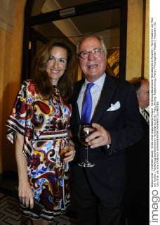 Verleihung Bayerischer Fernsehpreis in München - Party Friedrich von Thun mit Tochter Verleihung des Bayerischen Fernsehpreis 2016 Preis, Ehrung, Auszeichnung Party Prinzregenten Theater München 03. Juni 2016