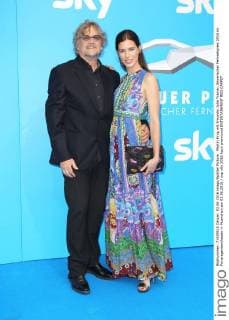 Martin Krug mit Freundin Julia Trainer, Bayerischer Fernsehpreis 2016 im Prinzregententheater in Muenchen am 03.06.2016