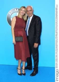 BMW Berlin Chef Hans Reiner Schroeder mit Ehefrau Katerina Schroeder, Bayerischer Fernsehpreis 2016 im Prinzregententheater in Muenchen am 03.06.2016