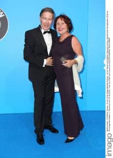 Ulrich Meyer mit Ehefrau Georgia Tornow, Bayerischer Fernsehpreis 2016 im Prinzregententheater in Muenchen am 03.06.2016