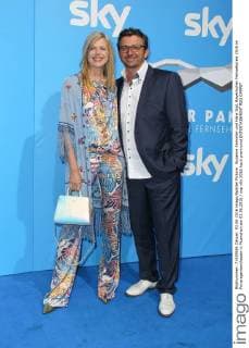 Susanne Kemmler und Hans Sigl, Bayerischer Fernsehpreis 2016 im Prinzregententheater in Muenchen am 03.06.2016