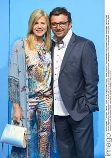 Hans Sigl (AUT,Schauspieler) mit Ehefrau Susanne Sigl Roter Teppich,Red Carpet,Bayerischer Fernsehpreis 2016 am 03.06.2016.