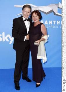 Ulrich Meyer mit Gattin Georgia Tornow bei der Verleihung des 28. Bayerischen Fernsehpreises 2016 im im Prinzregententheater. München, 03.06.2016 Foto:xFredericx xFuturexImage