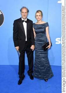 Martin Brambach und Christine Sommer bei der Verleihung des 28. Bayerischen Fernsehpreises 2016 im im Prinzregententheater. München, 03.06.2016 Foto:xFredericx xFuturexImage