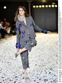Illustration picture shows the 28th edition of the graduation fashion show Show 16 with the creations of the students of the fashion department of La Cambre school of visual arts, Saturday 04 June 2016, in Brussels.  ERICxLALMAND 04865499