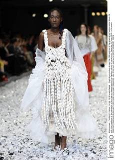 Illustration picture shows the 28th edition of the graduation fashion show Show 16 with the creations of the students of the fashion department of La Cambre school of visual arts, Saturday 04 June 2016, in Brussels.  ERICxLALMAND 04865501