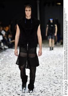 Illustration picture shows the 28th edition of the graduation fashion show Show 16 with the creations of the students of the fashion department of La Cambre school of visual arts, Saturday 04 June 2016, in Brussels.  ERICxLALMAND 04865518