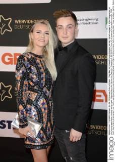 Dagi Bee mit Freund Eugen Kazakov bei der Verleihung des 6. Webvideopreises an die herausragendsten deutschsprachigen Internetstars des Jahres im Castello. Düsseldorf, 04.06.2016 Foto:xO.xHausenx xFuturexImage