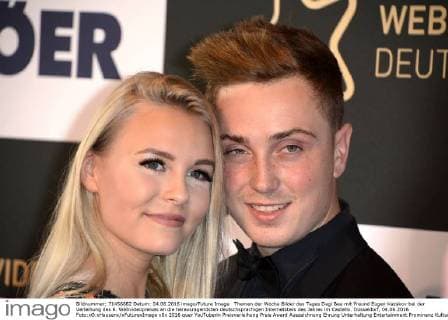 Themen der Woche Bilder des Tages Dagi Bee mit Freund Eugen Kazakov bei der Verleihung des 6. Webvideopreises an die herausragendsten deutschsprachigen Internetstars des Jahres im Castello. Düsseldorf, 04.06.2016 Foto:xO.xHausenx xFuturexImage