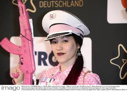 Melissa Lee bei der Verleihung des 6. Webvideopreises an die herausragendsten deutschsprachigen Internetstars des Jahres im Castello. Düsseldorf, 04.06.2016 Foto:xO.xHausenx xFuturexImage