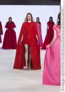 London, UK. 5 June 2016. A model walks the runway showcasing the fashion collection by Fola Adefowope from UEL (University of East London) during Graduate Fashion Week 2016. GFW takes place at the Old Truman Brewery from 5 to 8 June 2016. University of East London, Graduate Fashion Week 2016 