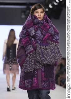 London, UK. 5 June 2016. A model walks the runway showcasing the fashion collection by Alexandra McMullan from Northumbria University during Graduate Fashion Week 2016. GFW takes place at the Old Truman Brewery from 5 to 8 June 2016. Northumbria University, Graduate Fashion Week 2016 