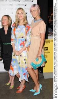 James Middleton s former girlfriend Donna Air and Amber Le Bon attending the Istituto Marangoni graduate fashion show, held at East London s Old Truman Brewery. JUNE 5th 2016 MES 161710  MESx161710