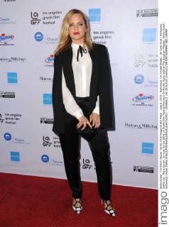 June 5, 2016 - Hollywood, CA, United States - 05 June 2016 - Hollywood, California - Mena Suvari. Arrivals for the 2016 LA Greek Film Festival Premiere Of Worlds Apart held at The Egyptian Theater. Photo Credit: Hollywood United States - ZUMAa123