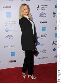 June 5, 2016 - Hollywood, CA, United States - 05 June 2016 - Hollywood, California - Mena Suvari. Arrivals for the 2016 LA Greek Film Festival Premiere Of Worlds Apart held at The Egyptian Theater. Photo Credit: Hollywood United States - ZUMAa123