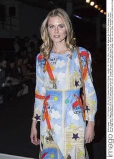 London, UK. 5 June 2016. Donna Air attends the Istituto Marangoni show during Graduate Fashion Week 2016. GFW takes place at the Old Truman Brewery from 5 to 8 June 2016. Istituto Marangoni, Graduate Fashion Week 2016 