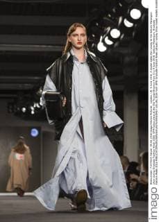 London, UK. 5 June 2016. A model walks the runway at the Istituto Marangoni show during Graduate Fashion Week 2016. GFW takes place at the Old Truman Brewery from 5 to 8 June 2016. Istituto Marangoni, Graduate Fashion Week 2016 