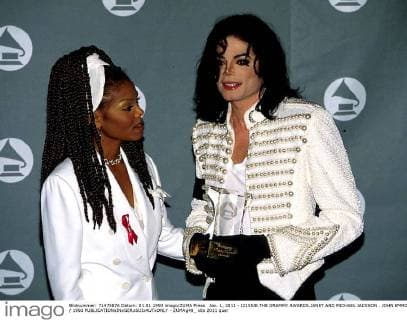 Jan. 1, 2011 - I2155JE.THE GRAMMY AWARDS.JANET AND MICHAEL JACKSON . JOHN EMMONS 1993 - ZUMAg49_