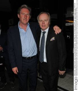 South Bank Sky Arts Awards 2016 London, UK. Adrian Dunbar & Jason Watkins at the South Bank Sky Arts Awards 2016, The Savoy Hotel, The Strand, London, England, UK, on Sunday 05 June 2016. LMK315-60281-060616 