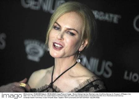 Nicole Kidman bei der Premiere des Kinofilms Genius im Museum of Modern Art. New York, 05.06.2016 Foto:xD.xVanxTinex xFuturexImage