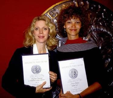 Jan. 1, 2011 - TONY AWARD NOMINEE LUNCHEON.BLYTHE DANNER AND JOAN ALLEN. LILLIE LANE - ZUMAg49_