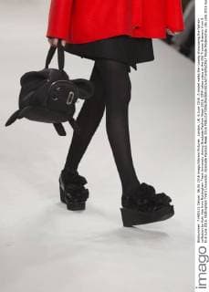 London, UK. 6 June 2016. A model walks the runway showcasing the fashion collection by Koki Abe from Nottingham Trent University during Graduate Fashion Week 2016. GFW takes place at the Old Truman Brewery from 5 to 8 June 2016. Nottingham Trent University, Graduate Fashion Week 2016 