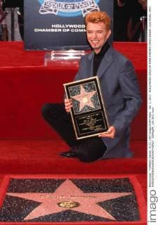 Jan. 1, 2011 - HOLLYWOOD WALK OF FAME.HONORS DAVID BOWIE. LISA ROSE 1997. - ZUMAg49_
