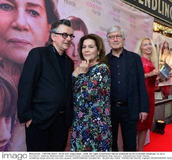 Bilder des Tages Filmpremiere Hannas schlafende Hunde Filmtheater Sendlinger Tor am 6. Juni 2016 li. Johannes Silberschneider; Hannelore Elsner; Christian Wolff und Elisabeth Elser (Autorin)