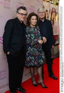 Filmpremiere Hannas schlafende Hunde Filmtheater Sendlinger Tor am 6. Juni 2016 li. Johannes Silberschneider; Hannelore Elsner; Christian Wolff