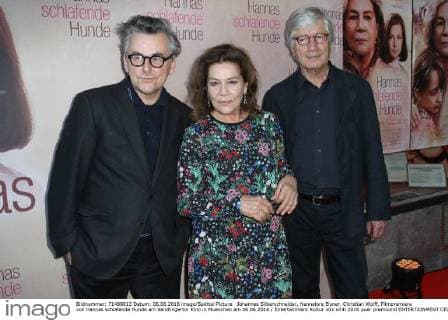 Johannes Silberschneider, Hannelore Elsner, Christian Wolff, Filmpremiere von Hannas schlafende Hunde am Sendlingertor Kino in Muenchen am 06.06.2016
