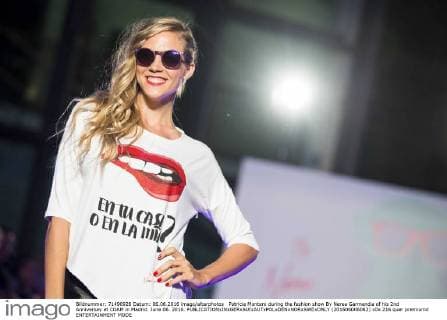Patricia Montero during the fashion show By Nerea Garmendia of his 2nd Anniversay at COAM in Madrid. June 06. 2016.  (201606006062)