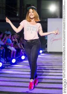 Barbara Muñoz during the fashion show By Nerea Garmendia of his 2nd Anniversay at COAM in Madrid. June 06. 2016.  (201606006063)