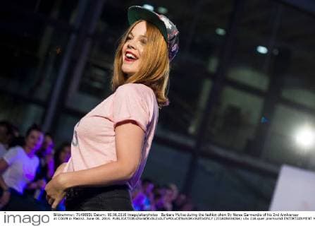 Barbara Muñoz during the fashion show By Nerea Garmendia of his 2nd Anniversay at COAM in Madrid. June 06. 2016.  (201606006064)