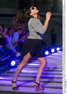 Cristina Medina during the fashion show By Nerea Garmendia of his 2nd Anniversay at COAM in Madrid. June 06. 2016.  (201606006089)