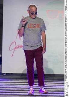 Jordi Rebellon during the fashion show By Nerea Garmendia of his 2nd Anniversay at COAM in Madrid. June 06. 2016.  (201606006092)