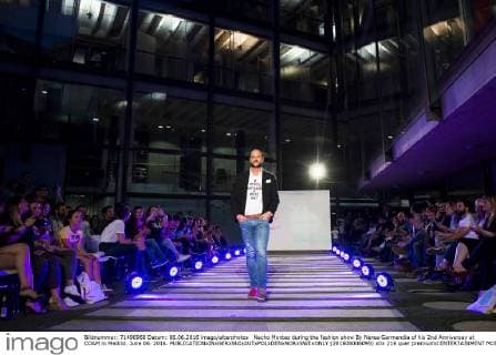 Nacho Montes during the fashion show By Nerea Garmendia of his 2nd Anniversay at COAM in Madrid. June 06. 2016.  (201606006095)