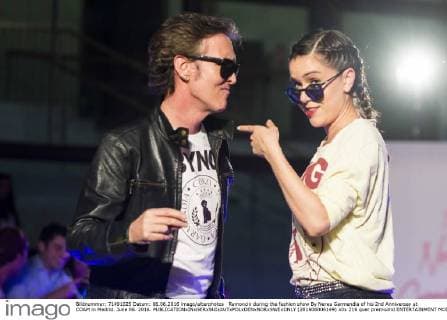 Ramoncin during the fashion show By Nerea Garmendia of his 2nd Anniversay at COAM in Madrid. June 06. 2016.  (201606006149)