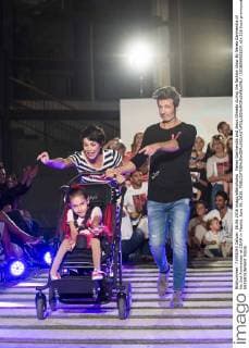 Nerea Garmendia and Jesus Olmedo during the fashion show By Nerea Garmendia of his 2nd Anniversay at COAM in Madrid. June 06. 2016.  (201606006163)