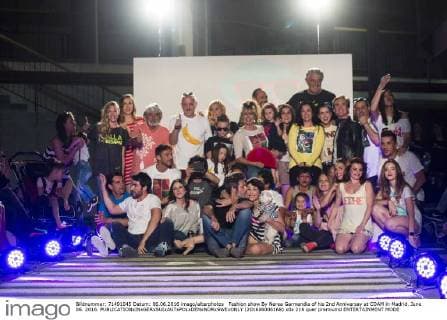 Fashion show By Nerea Garmendia of his 2nd Anniversay at COAM in Madrid. June 06. 2016.  (201606006168)