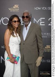 Alexis Freeman and Morgan Freeman arrive at the Now You See Me 2 world premiere, Monday, June 6, 2016 in New York City.  NYP201604269123 BRYANxR.xSMITH