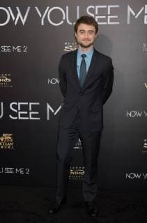 Daniel Radcliffe arrives at the Now You See Me 2 world premiere, Monday, June 6, 2016 in New York City.  NYP20160426901A BRYANxR.xSMITH