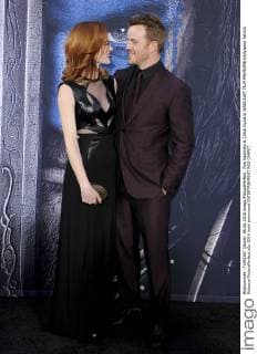 Rob Kazinsky & Chloe Dykstra WARCRAFT FILM PREMIERE Hollywood Patrick Rideaux PicturePerfect