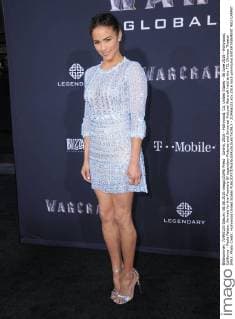 June 6, 2016 - Hollywood, CA, United States - 06 June 2016 - Hollywood, California - Paula Patton. Arrivals for the Premiere Of Legendary Pictures and Universal Pictures Warcraft held at the TCL Chinese Theater IMAX. Photo Credit: Hollywood United States - ZUMAa123