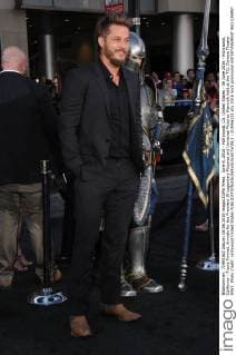 June 6, 2016 - Hollywood, CA, United States - 06 June 2016 - Hollywood, California - Travis Fimmel. Arrivals for the Premiere Of Legendary Pictures and Universal Pictures Warcraft held at the TCL Chinese Theater IMAX. Photo Credit: Hollywood United States - ZUMAa123
