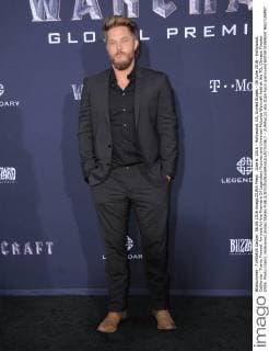 June 6, 2016 - Hollywood, CA, United States - 06 June 2016 - Hollywood, California - Travis Fimmel. Arrivals for the Premiere Of Legendary Pictures and Universal Pictures Warcraft held at the TCL Chinese Theater IMAX. Photo Credit: Hollywood United States - ZUMAa123