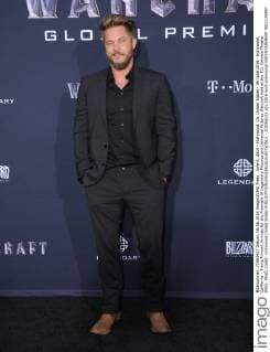 June 6, 2016 - Hollywood, CA, United States - 06 June 2016 - Hollywood, California - Travis Fimmel. Arrivals for the Premiere Of Legendary Pictures and Universal Pictures Warcraft held at the TCL Chinese Theater IMAX. Photo Credit: Hollywood United States - ZUMAa123