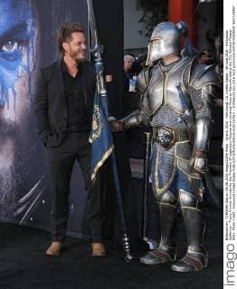 June 6, 2016 - Hollywood, CA, United States - 06 June 2016 - Hollywood, California - Travis Fimmel. Arrivals for the Premiere Of Legendary Pictures and Universal Pictures Warcraft held at the TCL Chinese Theater IMAX. Photo Credit: Hollywood United States - ZUMAa123