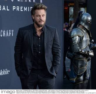 Cast member Travis Fimmel attends the premiere of the fantasy motion picture Warcraft at the TCL Chinese Theatre in the Hollywood section of Los Angeles on June 6, 2016. Storyline: The peaceful realm of Azeroth stands on the brink of war as its civilization faces a fearsome race of invaders: orc warriors fleeing their dying home to colonize another. As a portal opens to connect the two worlds, one army faces destruction and the other faces extinction.  LAP2016060607 JIMxRUYMEN
