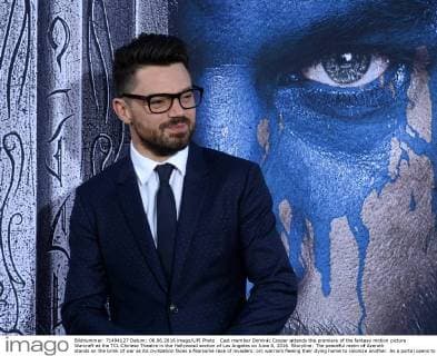 Cast member Dominic Cooper attends the premiere of the fantasy motion picture Warcraft at the TCL Chinese Theatre in the Hollywood section of Los Angeles on June 6, 2016. Storyline: The peaceful realm of Azeroth stands on the brink of war as its civilization faces a fearsome race of invaders: orc warriors fleeing their dying home to colonize another. As a portal opens to connect the two worlds, one army faces destruction and the other faces extinction.  LAP2016060614 JIMxRUYMEN